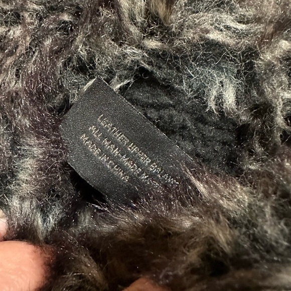 Naturalizer leather waterproof & insulated winter fur lined boots Womens Sz 8.5 - Picture 9 of 10